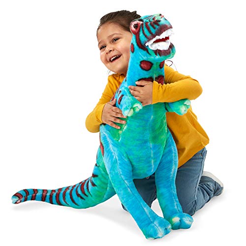 Melissa & Doug Giant T-Rex Dinosaur - Lifelike Stuffed Animal (over 2 feet tall)