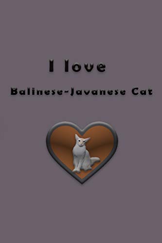 I love Balinese-Javanese Cat