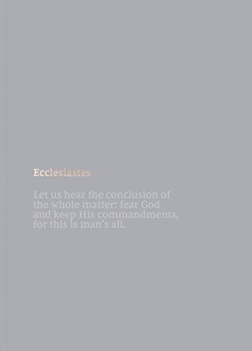 NKJV Bible Journal - Ecclesiastes, Paperback, Comfort Print: Holy Bible, New King James Version