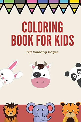 Coloring book for kids 120 Coloring pages: Coloring book / 120 pages, 6??9, Unicorn, Animals, Jobs, Gifts, Beginners, 2020 Gift Ideas