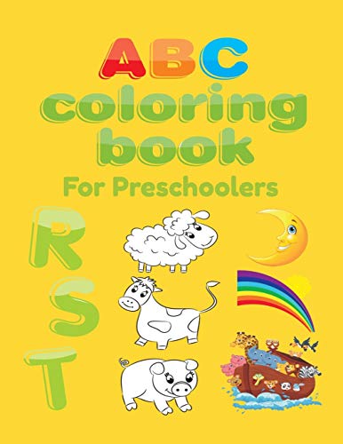 ABC Coloring Book For Preschoolers: Big Preschool Workbook abc coloring book for kids, Ages 3 - 5, Colors, Shapes, Numbers 1-10, Alphabet, Pre-Writing, Pre-Reading, Phonics, by ABC Letter Coloring Book Publishing