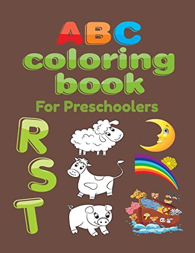 ABC Letter Coloring Book For Preschoolers: ABC Letter Coloringt letters coloring book, ABC Letter Tracing for Preschoolers A Fun Book to Practice Writing for Kids Ages 3-5