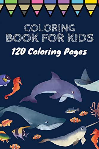 Coloring book for kids 120 Coloring pages: Coloring book / 120 pages, 6??9, Unicorn, Animals, Jobs, Gifts, Beginners, 2020 Gift Ideas by Coloring book for kids