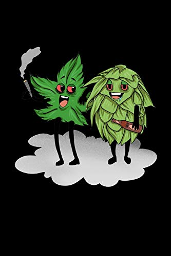 120 Pages DINA5: Cannabis Graphic Jorunal Book For Marijuana Smoker 120 Pages DINA6