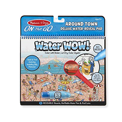 Melissa & Doug Water Wow Around Town Deluxe Water Reveal Pad