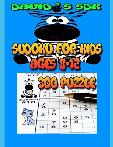 Sudoku For Kids Ages 8-12: 300 Sudoku for Kids-Interactive Activity Books for Toddlers-Easy to Medium