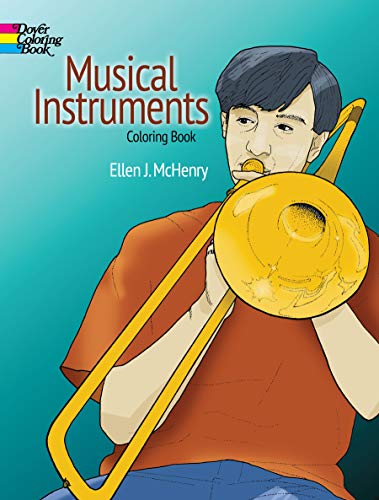 Musical Instruments Coloring Book (Dover Design Coloring Books)