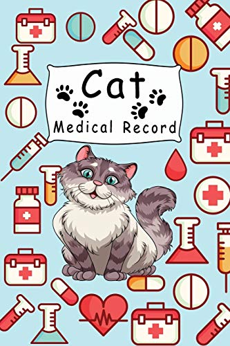 Cat Medical Record: Cute Cats Shots Record Card Kitten Vaccine Book, Vaccine Book Record Cats Medical Perfect Gift for Cat Owners and Lovers Prevent forgot important date (vaccination record book)