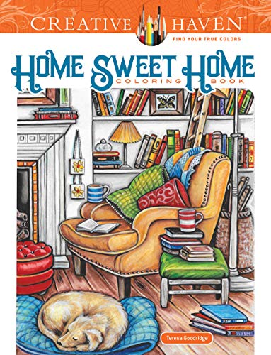 Creative Haven Home Sweet Home Coloring Book (Creative Haven Coloring Books)