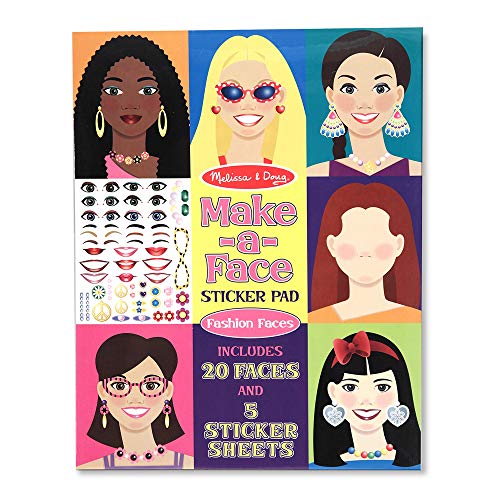Melissa & Doug Make-a-Face Sticker Pad