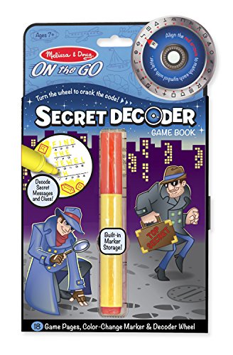 Melissa & Doug Secret Decoder Game Book
