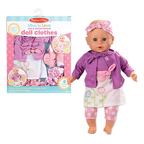 Melissa & Doug Mix & Match Fashion Doll Clothes