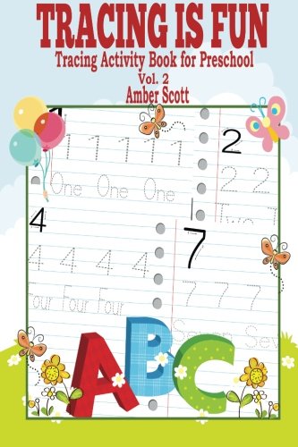 Tracing Is FUN : Tracing Activity Book For Preschool (Vol. 2) (Kids Fun Activity Books Series)