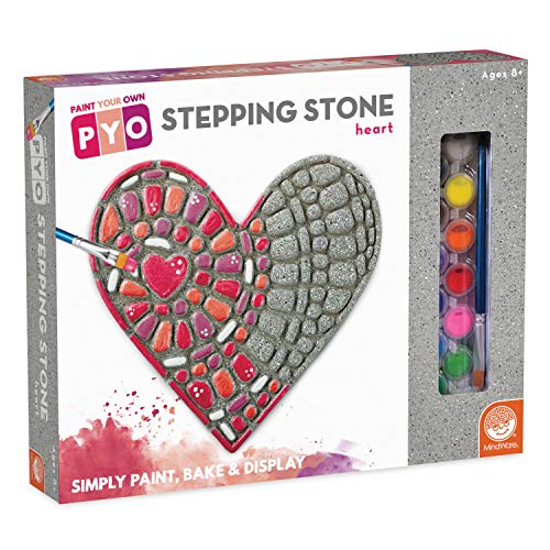 MindWare Paint Your Own Stepping Stone: Heart