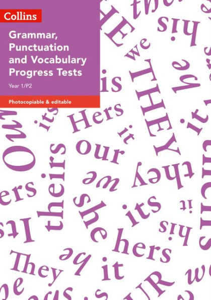 Year 1/P2 Grammar, Punctuation And Vocabulary Progress Tests (Collins Tests & Assessment)