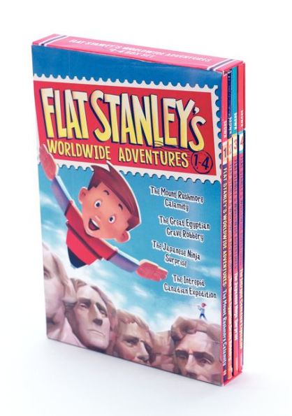 Flat Stanley'S Worldwide Adventures #1-4 Box Set