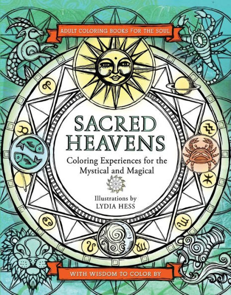 Sacred Heavens (Coloring Books For The Soul)