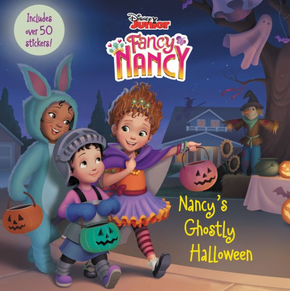 Disney Junior Fancy Nancy: Nancy's Ghostly Halloween: Includes Over 50 Stickers!