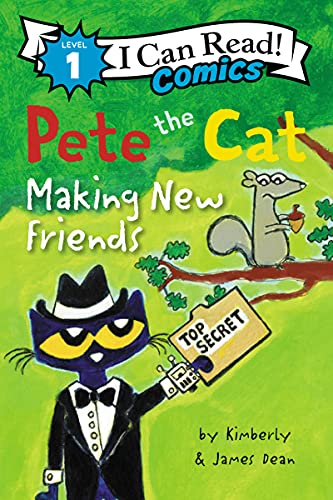 Pete The Cat: Making New Friends (I Can Read Comics Level 1) (Paperback)