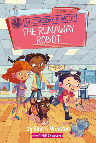 Wednesday And Woof #3: The Runaway Robot (Harperchapters)