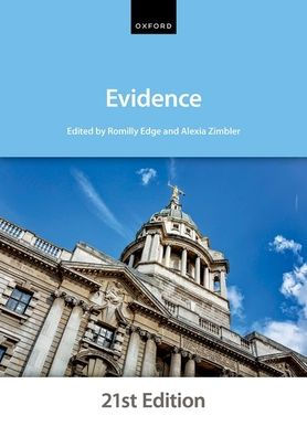 Evidence (Bar Manuals)