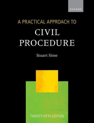 A Practical Approach To Civil Procedure