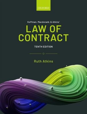 Koffman, Macdonald & Atkins' Law Of Contract