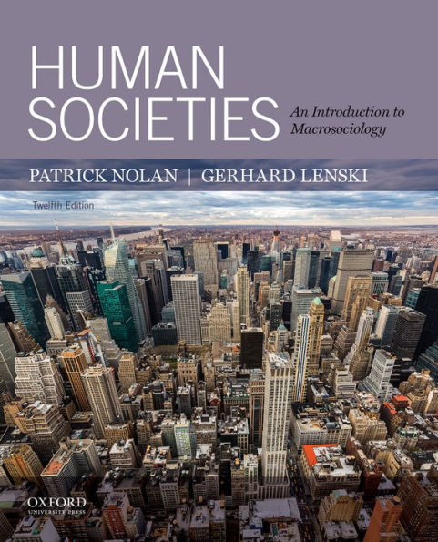 Human Societies: An Introduction To Macrosociology