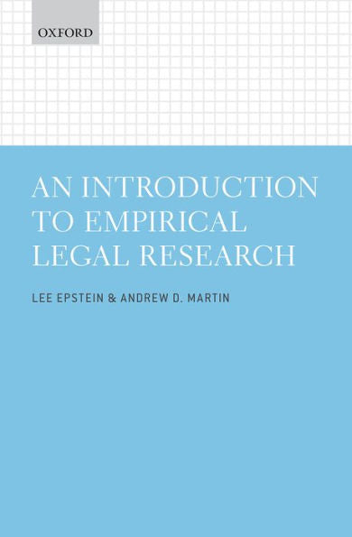 An Introduction To Empirical Legal Research