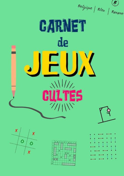 Carnet De Jeux Cultes (French Edition)