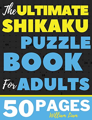 Large Print 20*20 Shikaku Puzzle Book For Adults Brain Game For Relaxation (Activity Books)