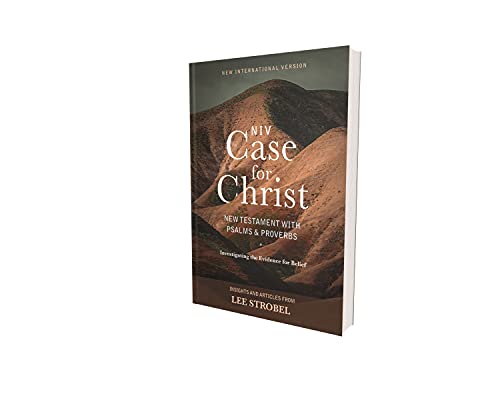 Niv, Case For Christ New Testament With Psalms And Proverbs, Pocket-Sized, Paperback, Comfort Print: Investigating The Evidence For Belief