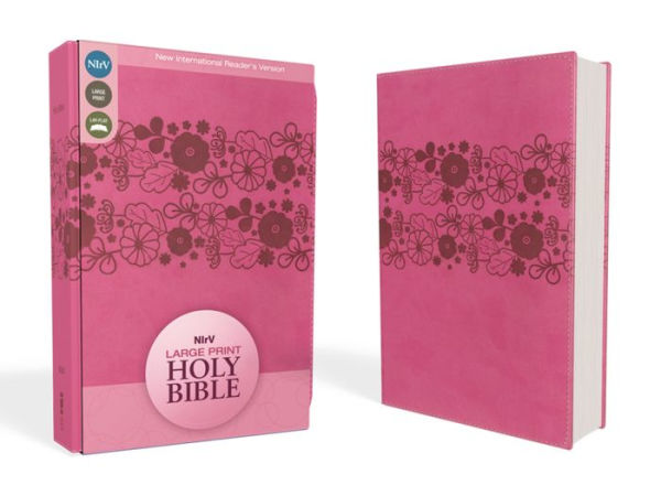 Nirv, Holy Bible, Large Print, Leathersoft, Pink
