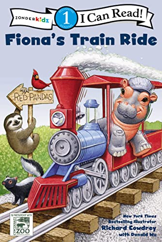 Fiona's Train Ride: Level 1 (I Can Read! / A Fiona The Hippo Book)