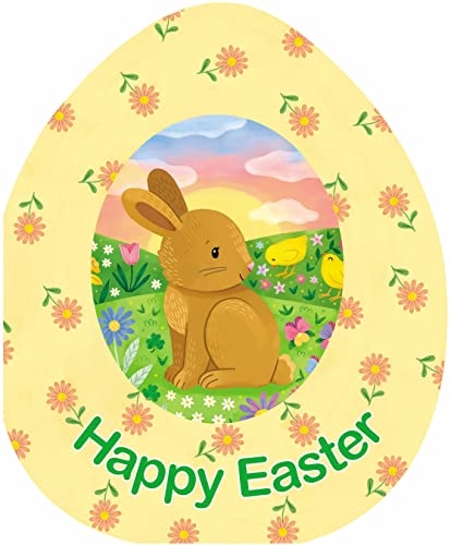 Happy Easter (An Easter Egg-Shaped Board Book)