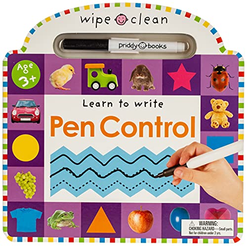 Wipe Clean: Pen Control (Wipe Clean Learning Books)