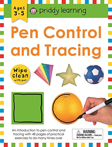 Wipe Clean Workbook: Pen Control And Tracing (Enclosed Spiral Binding) (Wipe Clean Learning Books)