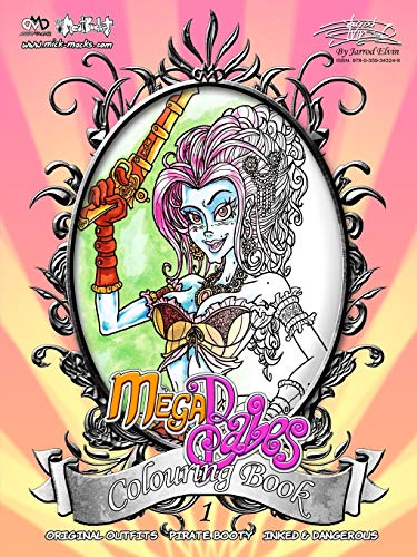 MickMacks' Meatbucket MegaBabes' Colouring Book 1