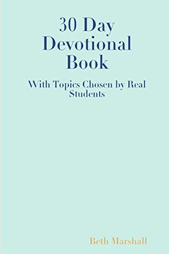 30 Day Devotional Book for Students