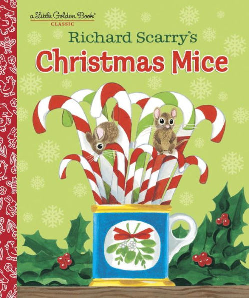 Richard Scarry'S Christmas Mice (Little Golden Book)