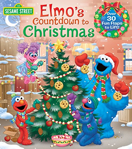 Elmo's Countdown To Christmas (Sesame Street) (Lift-The-Flap)