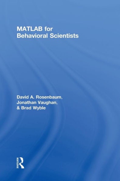 Matlab For Behavioral Scientists