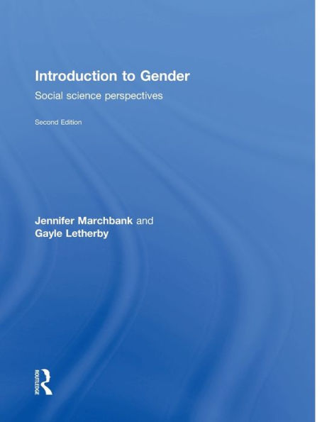Introduction To Gender: Social Science Perspectives