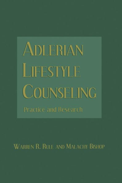 Adlerian Lifestyle Counseling