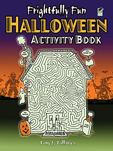 Frightfully Fun Halloween Activity Book (Dover Children's Activity Books)