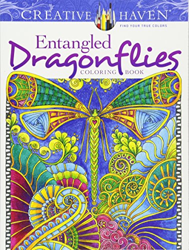Creative Haven Entangled Dragonflies Coloring Book (Adult Coloring)