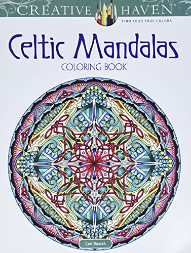 Creative Haven Celtic Mandalas Coloring Book (Creative Haven Coloring Books)