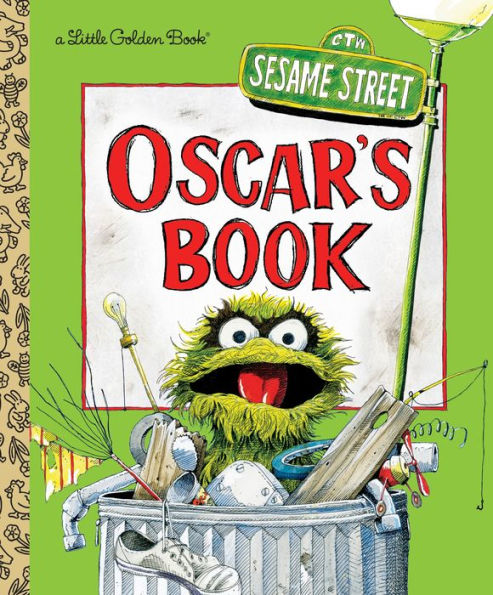 Oscar's Book (Sesame Street) (Little Golden Book)