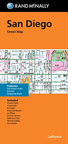 Rand McNally Folded Map: San Diego Street Map
