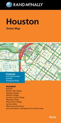Rand Mcnally Folded Map: Houston Street Map - 9780528027345
